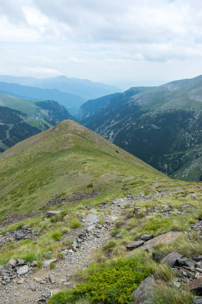 istock Hiking the GR route in Pyrenees mountains 1149115521