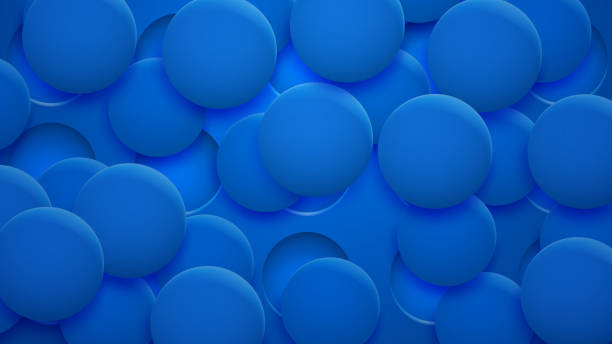 istock Background of holes and circles with shadows 1149117265