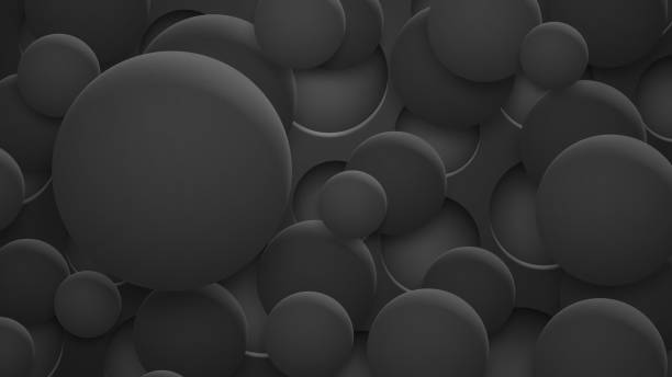 istock Background of holes and circles with shadows 1149117394