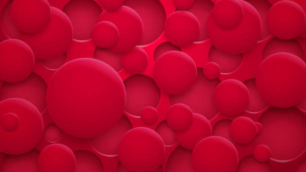 istock Background of holes and circles with shadows 1149117691