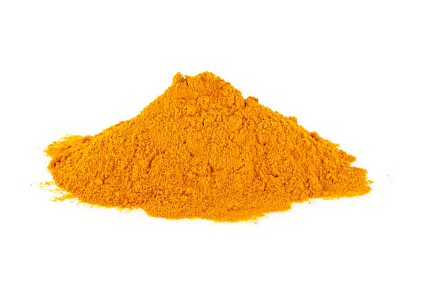 istock Turmeric (Curcuma) powder isolated on white background. Curry powder. 1149118173