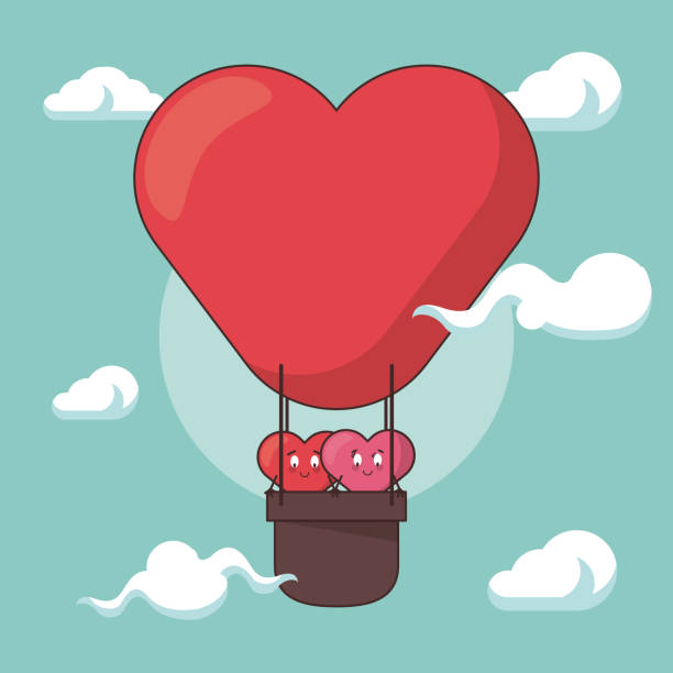 Love Hearts Couple Cartoon Stock Illustration - Download Image Now - Above, Abstract, Balloon - iStock Love Hearts Couple Cartoon Stock Illustration - Download Image Now - Above, Abstract, Balloon - iStock