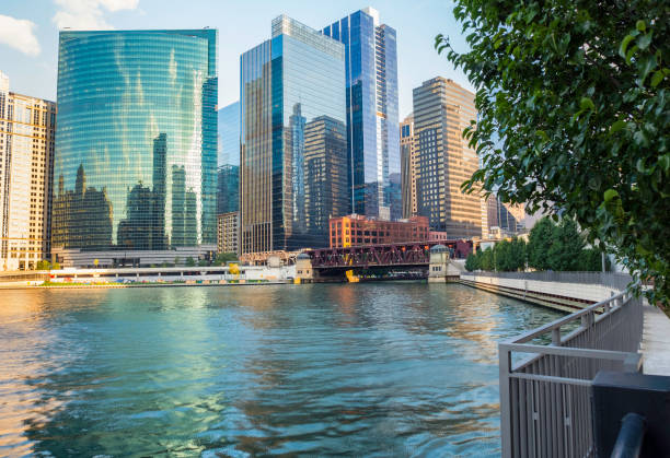 istock Downtown Chicago during the Sunset 1149122458