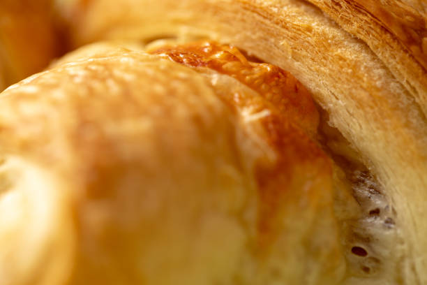 Croissant with cheese. Fresh bakery. Bread bakery.