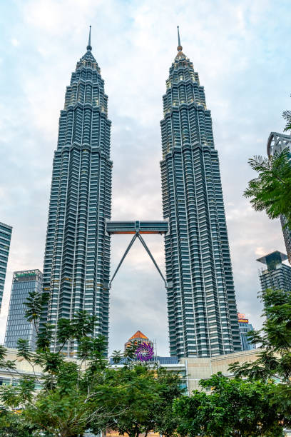 Petronas Towers stock photo