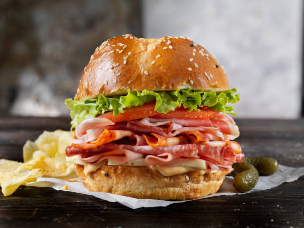 istock Italian Deli Sandwich on a Brioche Bun 1149135563
