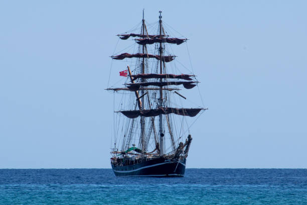 istock Large sailing ship sailing on the sea of Sicily 1149137914