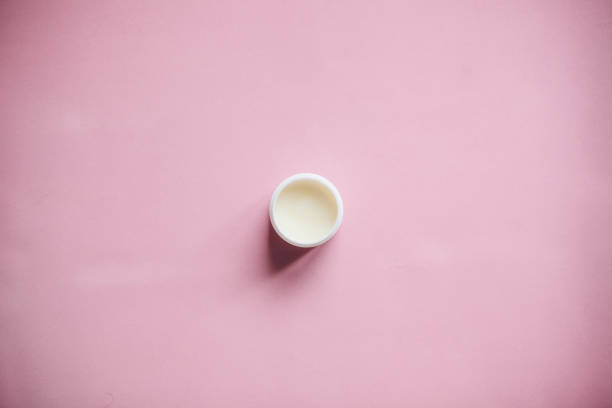 istock Body cream on a pink background. 1149139099