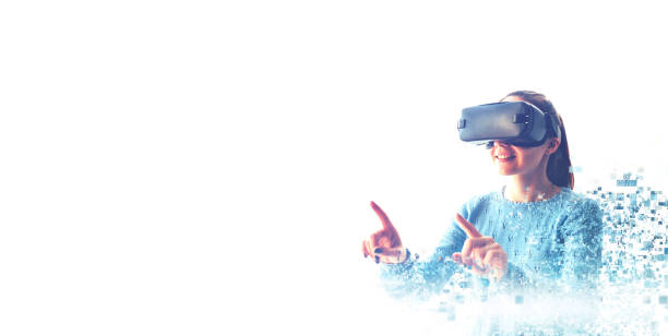 istock The woman with VR glasses 1149142580