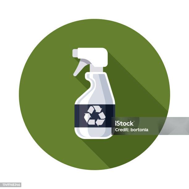 Household Products Recyclables Icon Stock Illustration - Download Image Now - Cleaning Product, Recycling, Recycling Symbol