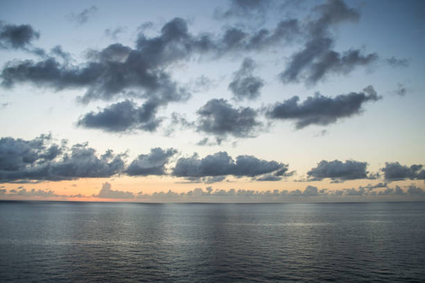 istock Beautiful day at sea on cruise ship 1149149025