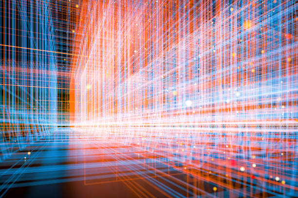 istock Abstract virtual reality urban street display 1149149159