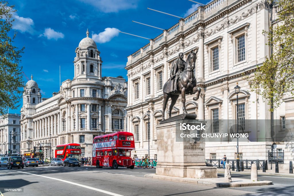 Horse Guards Avenue, London City Of Westminster - London, City of London, England, Europe, London - England London - England Stock Photo