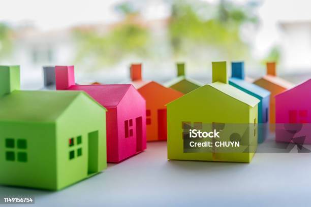 Real Estate Market Stock Photo - Download Image Now - House, Real Estate, Community