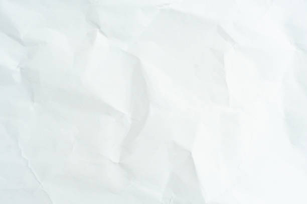 istock Old grey eco crumpled drawing paper kraft background texture in soft white light color concept for page wallpaper design, gray rice matte organic pattern for decorative wall. Vintage decoration flat. 1149157684