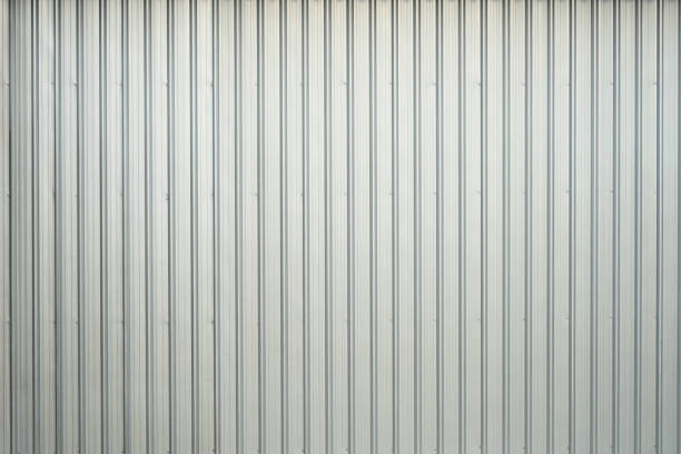 fundo da folha de metal - corrugated steel - fotografias e filmes do acervo