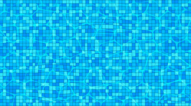 istock Top view of swimming pool background.Trendy Design Template for Summer.Vector illustration EPS10 1149175309