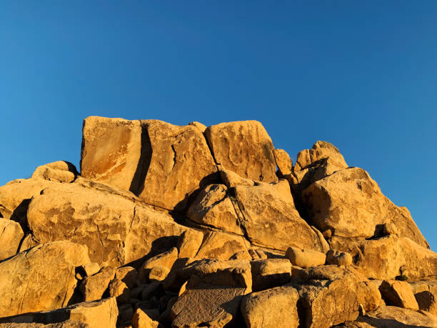 Jumbo Rocks formations at Joshua Tree National Park