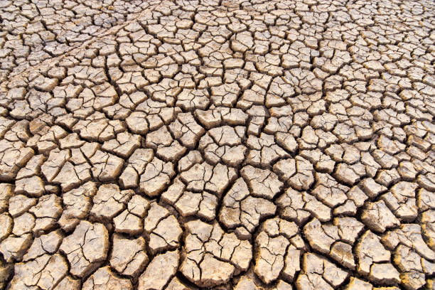 istock Global warming, changes in the atmosphere Green house effect Drought, cracked land in Southeast Asia 1149180862