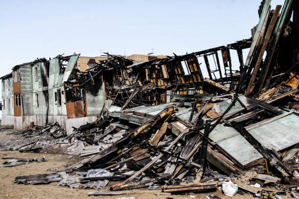 istock Aftermath of a fire in the house 1149190522