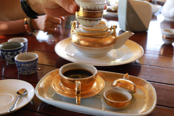 istock Kopi luwak or civet coffee, is coffee that includes partially digested coffee cherries, eaten and defecated by the Asian palm civet 1149192622
