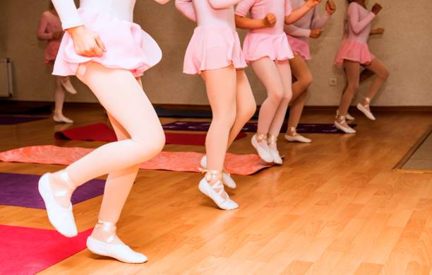 istock Girls on a dance rehearsal 1149205652