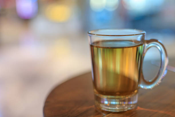 istock Hot tea on a wooden table. 1149207233