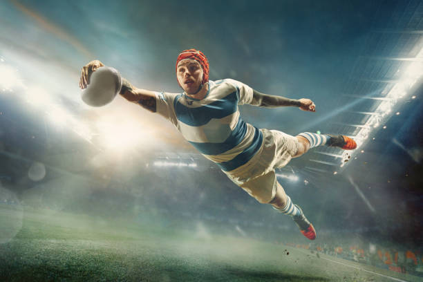 istock One caucasian rugby male player in action 1149210757