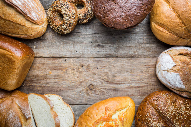 istock Assortment of baked bread 1149236444