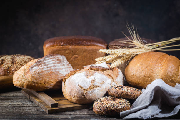 istock Assortment of baked bread 1149236559