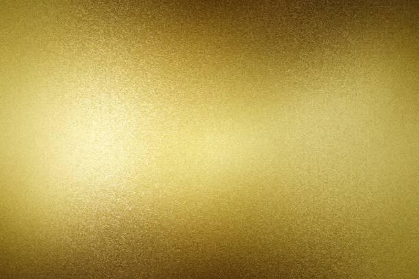 istock Abstract texture background, glossy old gold metal wall 1149238176