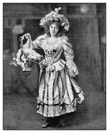 Ada Rafiue Antique Photo Ada Reeve Stock Illustration - Download Image Now - 19th ...