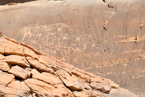 istock Jordan, rock gravinds in Wadi Rum 1149255510