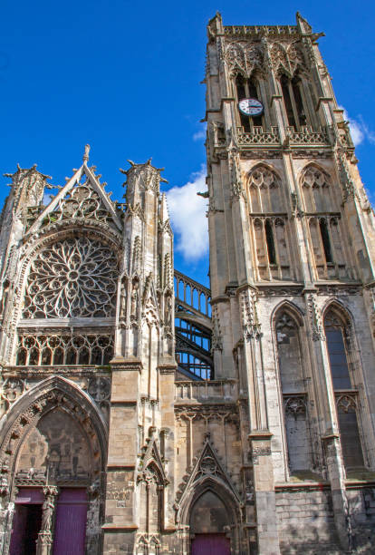 istock dieppe. Saint Jacques Church, Seine Maritime, Normandy 1149260170