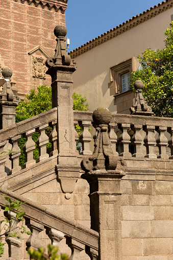Stairs in the Spanish Village,Barcelona