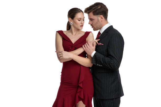 istock Passionate couple looking at each other 1149264277