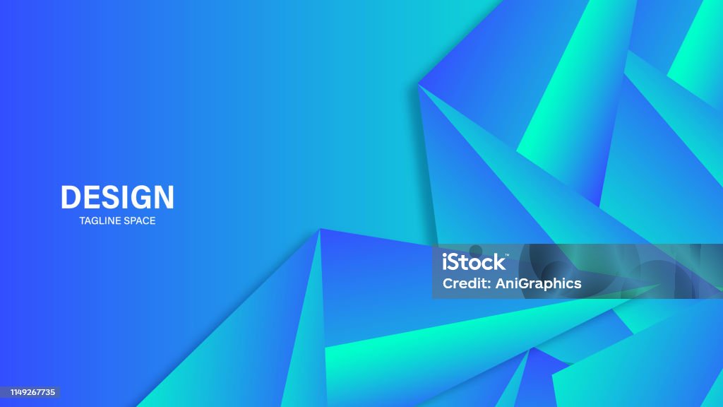Triangularcave Background Triangular Abstract Background Stock Illustration - Download Image Now ...