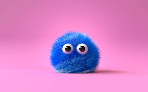istock cute furry monster 1149267929