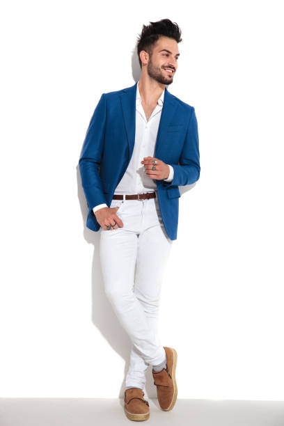 istock Charming guy holding one of his hand in his pocket 1149268116
