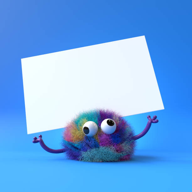 istock cute furry monster 1149269023
