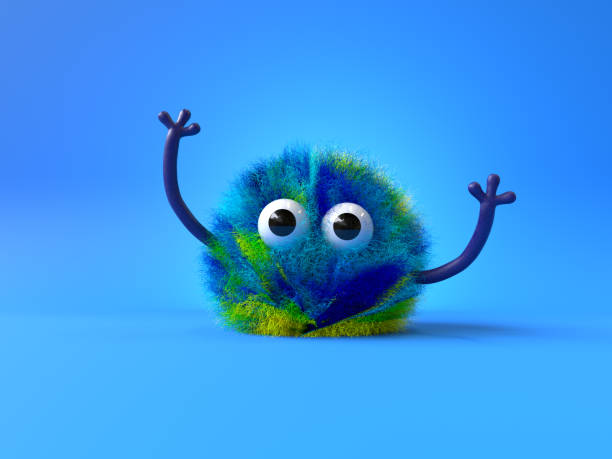 istock cute furry monster 1149269116