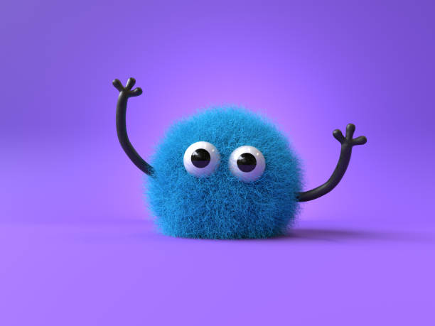 istock cute furry monster 1149269302
