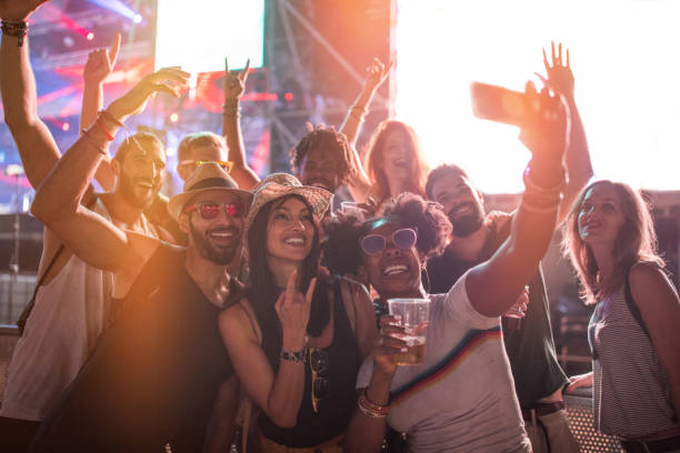 istock Selfie at summer festival 1149269328