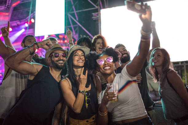 istock Selfie at summer festival 1149269447