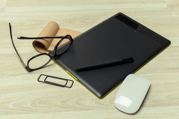 istock Working place of designer, close-up 1149272683