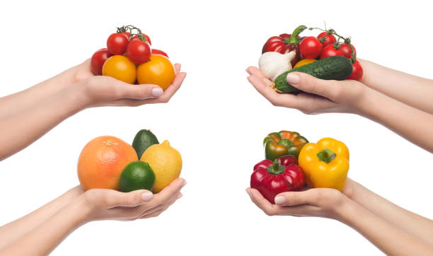 istock Set of vegetable assortment isolated on white background 1149273556