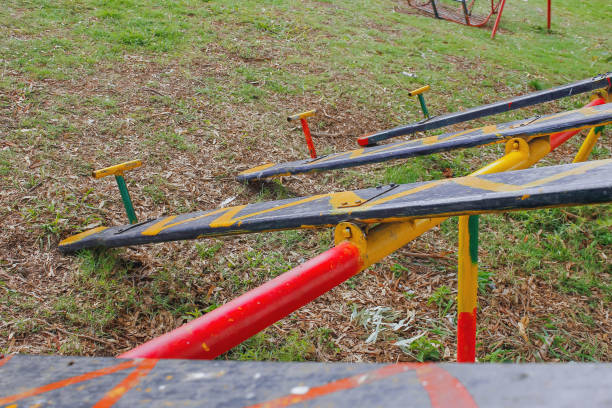 istock Children's playground in the park. 1149273706