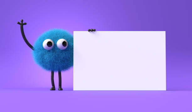 istock cute furry monster 1149273909