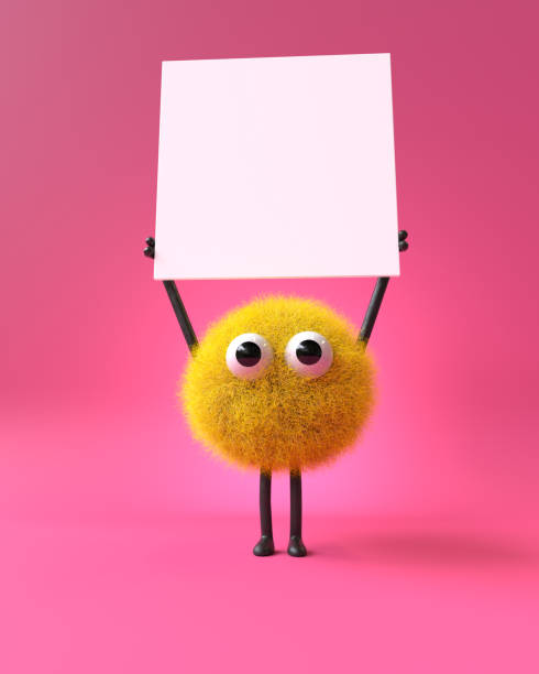 istock cute furry monster 1149274013