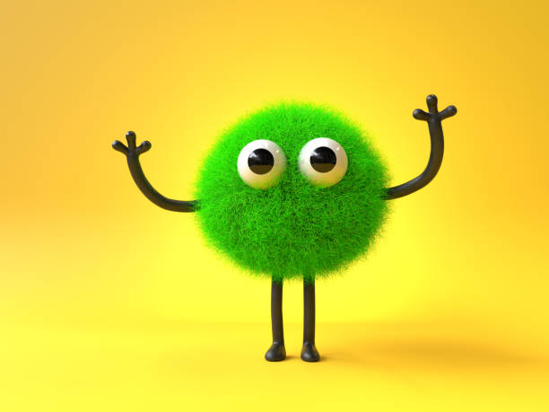 istock cute furry monster 1149274915
